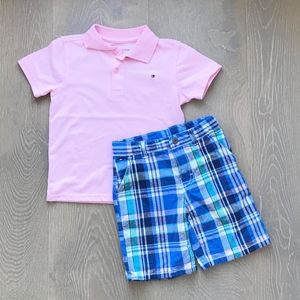 NWOT Tommy Hilfiger Boys Plaid Shorts